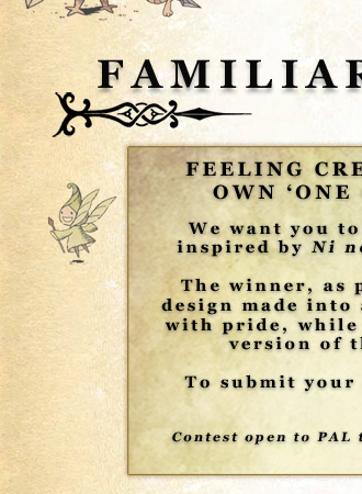Ni No Kuni - Feeling creative? Want to win your very own 'one of a kind' custom kigurumi?