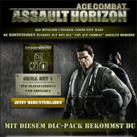 Hole Dir den  DLC f&uuml;r ACE COMBAT&trade; ASSAULT HORIZON jetzt kostenlos!