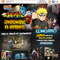 &iexcl;Prep&aacute;rate para la 4&ordf; Gran Guerra Ninja con un increible concurso! NARUTO SHIPPUDEN: ULTIMATE NINJA STORM 3 ya est&aacute; disponible