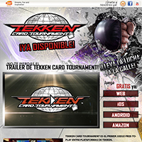 &iexcl;Juega ya a TEKKEN CARD TOURNAMENT GRATIS!