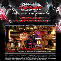 Snoop Dogg y Tekken unidos para una colaboraci&oacute;n exclusiva por TEKKEN&trade; Tag Tournament 2