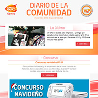 Cr&oacute;nicas de la Comunidad: Gana una Wii U por Navidad