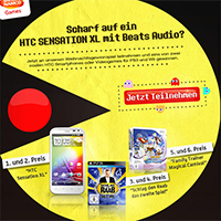 Weihnachten! Gewinne ein HTC Sensation XL mit Namco Bandai Games