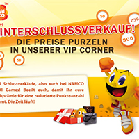 Wie w&auml;re es mit einem PAC-MAN&trade; Mousepad oder mit einem SOULCALIBUR&trade; Brief&ouml;ffner?
