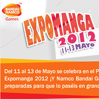 Prueba lo &uacute;ltimo de Namco Bandai en Expomanga 2012 -&iexcl;Namco Bandai te invita a Expomanga!