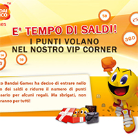 Ti fanno gola un tappetino di PAC-MAN™ o un tagliacarte di SOULCALIBUR™ V? Ti fanno gola un tappetino di PAC-MAN™ o un tagliacarte di SOULCALIBUR™ V?