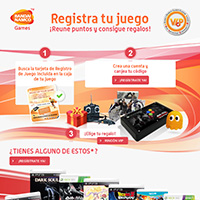 &iexcl;Registra tu juego para conseguir regalos y DLCs gratis!