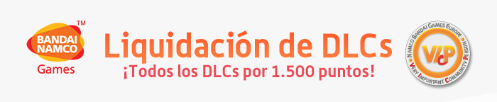 Liquidación de DLCs - ¡Todos los DLCs por 1.500 puntos!
