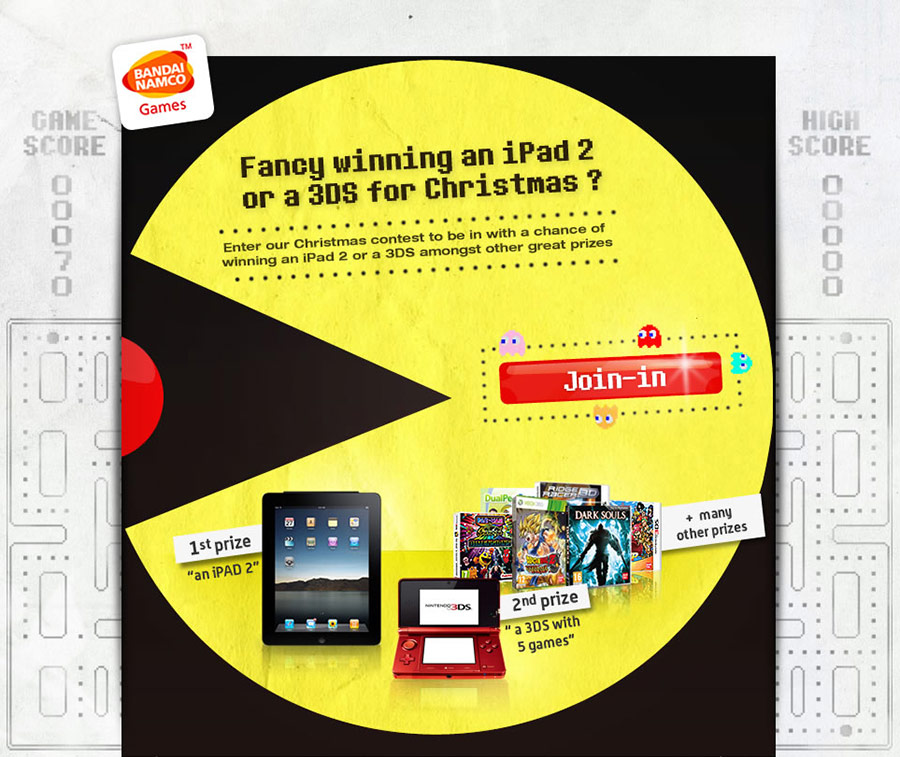 Fancy winning an iPad 2 or a 3DS for Christmas ?