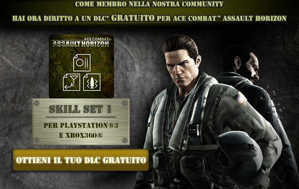 Ace Combat Assault Horizon - Ottieni il tuo DLC gratuito