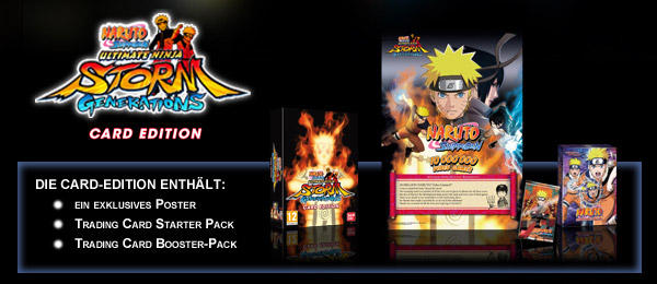 Naruto Shippuden: Ultimate Ninja Storm Generations - Die Card-Edition