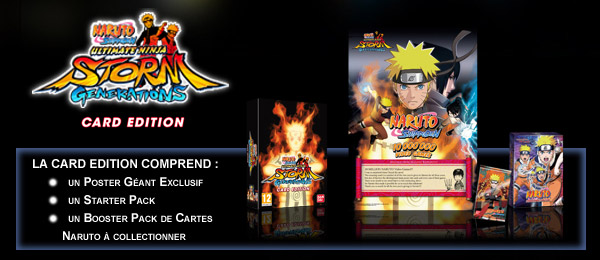 Naruto Shippuden: Ultimate Ninja Storm Generations - La Card Edition