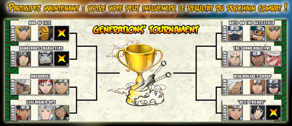 Naruto Shippuden: Ultimate Ninja Storm Generations - Participez maintenant