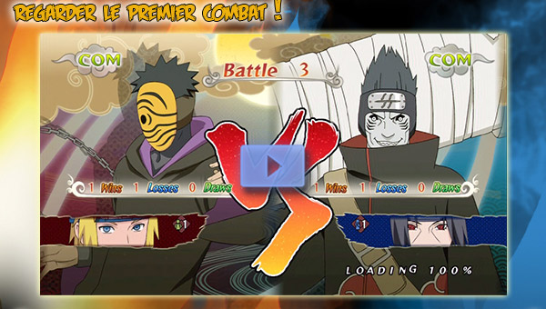 Naruto Shippuden: Ultimate Ninja Storm Generations - Regarder le premier combat