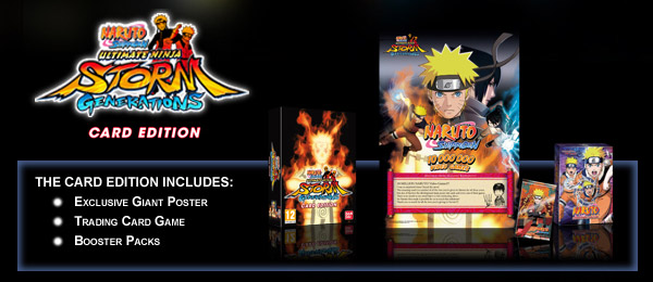 Naruto Shippuden: Ultimate Ninja Storm Generations - The Card Edition