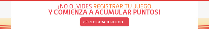 Namco Bandai Games Europe - Registra tu juego
