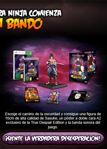 Naruto Shippuden: Ultimate Ninja Storm 3 - ¡Siente la verdadera desesperación!