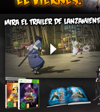 Naruto Shippuden: Ultimate Ninja Storm 3 - Mira el tráiler de lanzamiento