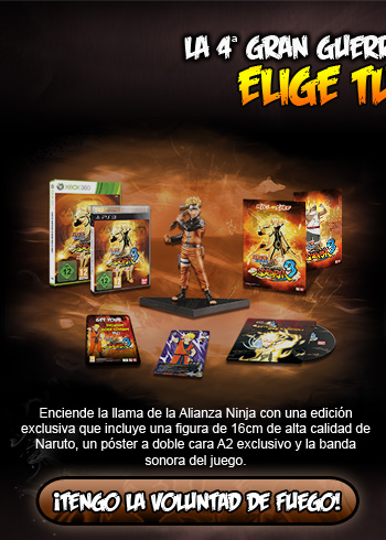 Naruto Shippuden: Ultimate Ninja Storm 3 - ¡Tengo la voluntad de fuego!