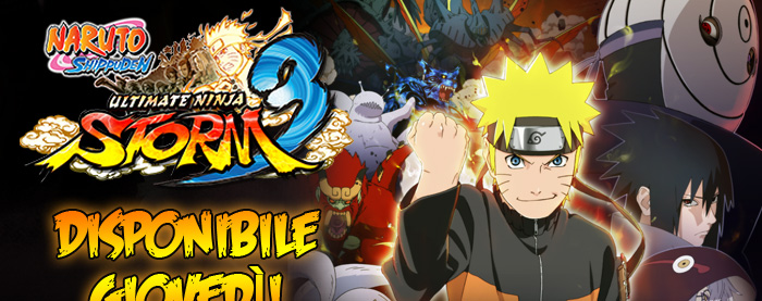 Naruto Shippuden: Ultimate Ninja Storm 3 - Disponibile Giovedì!