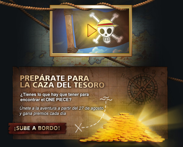 One Piece Pirate Warriors - Prepárate para la caza del tesoro