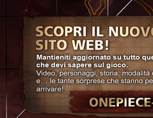 One Piece Pirate Warriors 2 - Scopri il nuovo sito web!