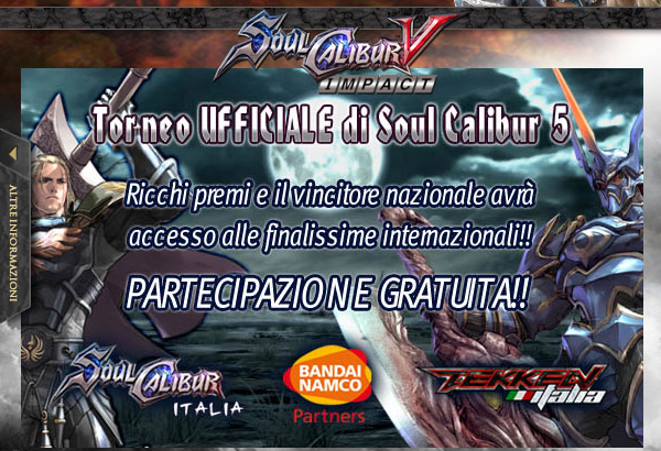 Soulcalibur V - Torneo Ufficiale Italiano
