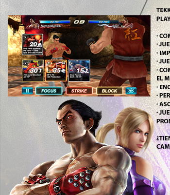 Tekken Card Tournament - TEKKEN CARD TOURNAMENT es el primer juego free-to-play entre plataformas de TEKKEN.