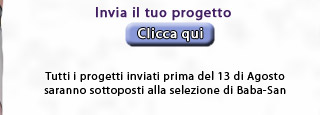 Invia il tuo progetto - Clicca qui