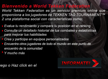 Tekken Tag Tournament 2 - Bienvenido a World Tekken Federation