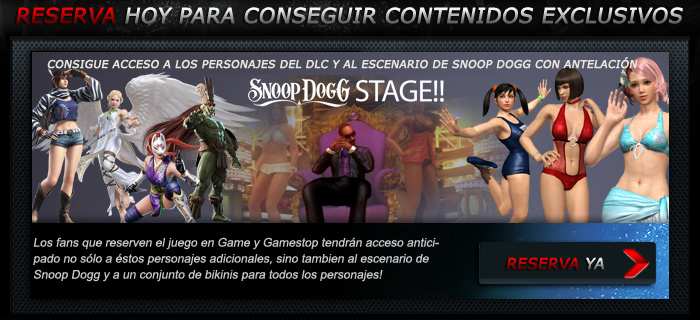 Tekken Tag Tournament 2 - Reserva hoy para conseguir contenidos exclusivos