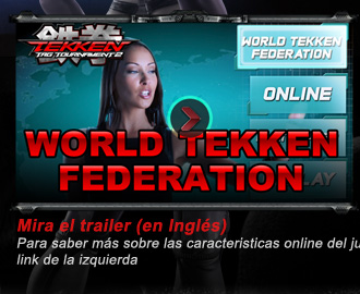 Tekken Tag Tournament 2 - Mira el trailer (en Inglés) para saber más sobre las caracteristicas online del juego