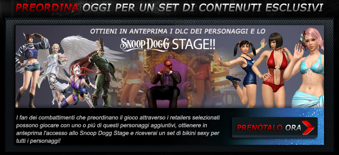 Tekken Tag Tournament 2 - Preordina oggi per un set di contenuti esclusivi