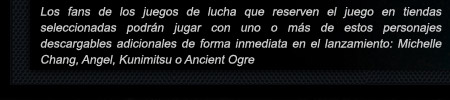 Tekken Tag Tournament 2 - ¿Cómo conseguir personajes extra?