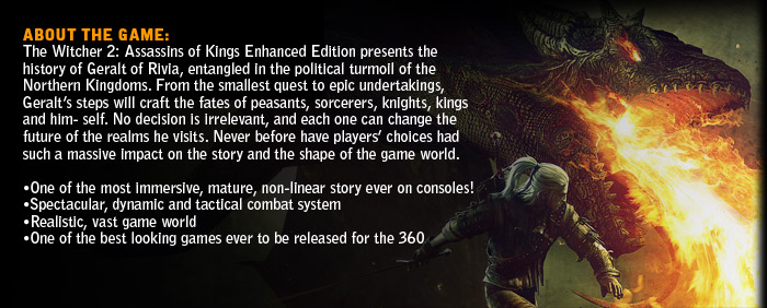 The Witcher 2 - Enhanced Edition - Product Page