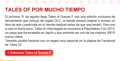 Japan Expo 2012 - Tales Of por mucho tiempo