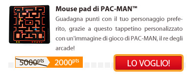 Mouse pad di PAC-MAN