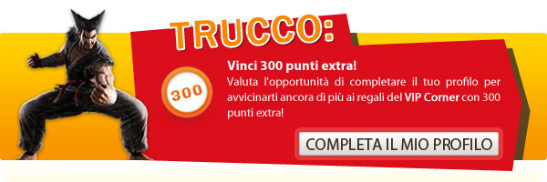 Vinci 300 punti extra